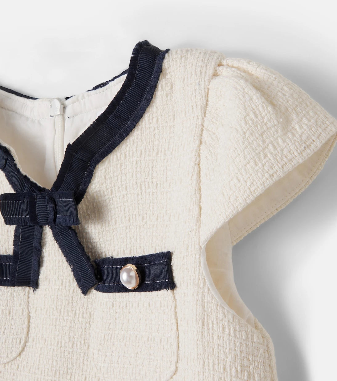 باتاشو - فستان تويد بتفاصيل فيونكة