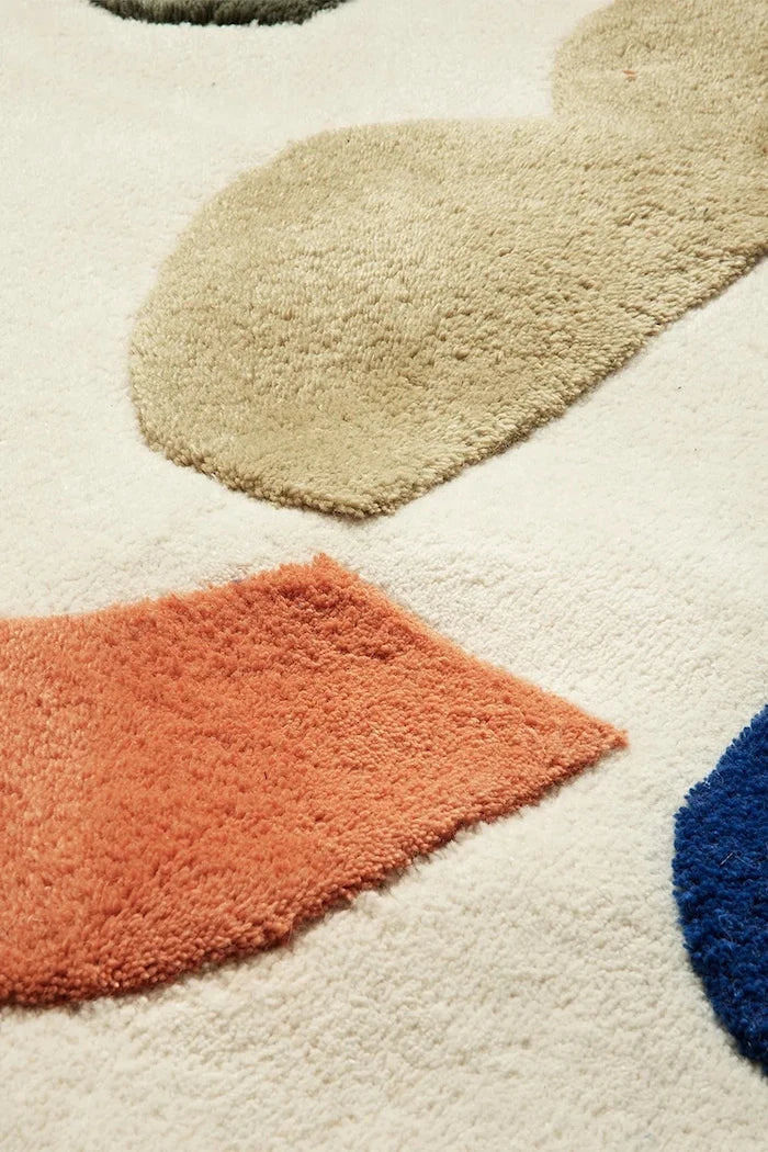 Вълнен килим ferm LIVING Panto O120 cm