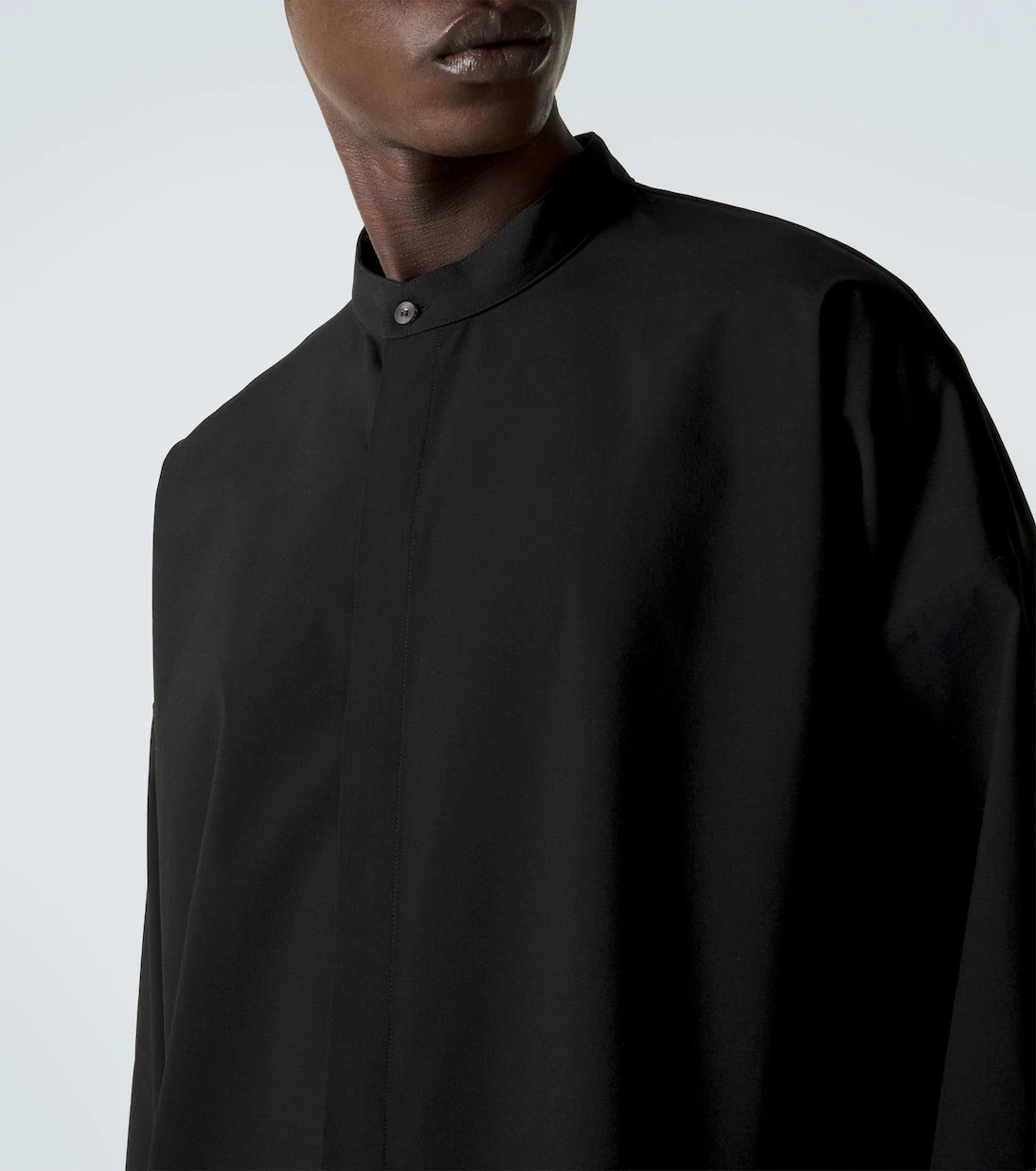 Fear of God - Oversized cotton and wool shirt