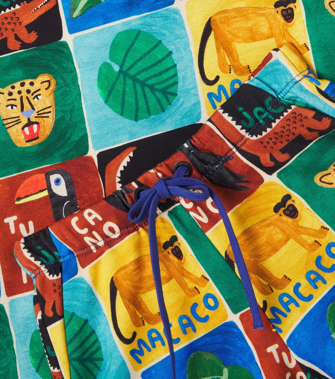 Fábula - Printed cotton T-shirt and shorts set