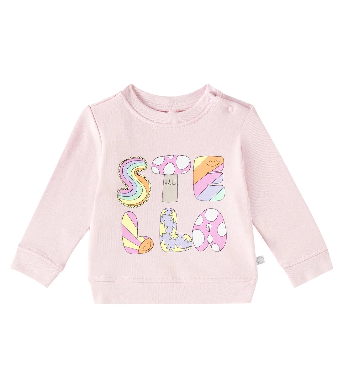 Stella McCartney Kids - سويت شيرت أطفال من القطن الجيرسيه