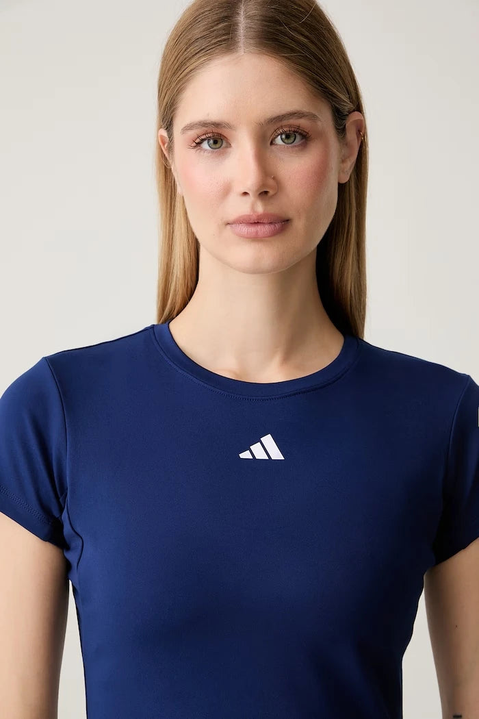 adidas Performance Kadın Spor Tişörtü Three Stripes Studio