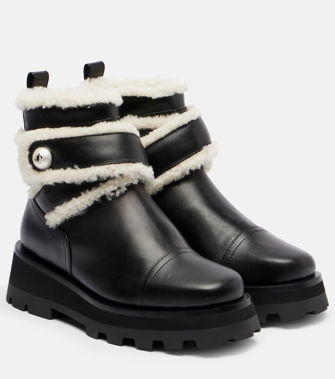 Jimmy Choo - Meena leather ankle boots