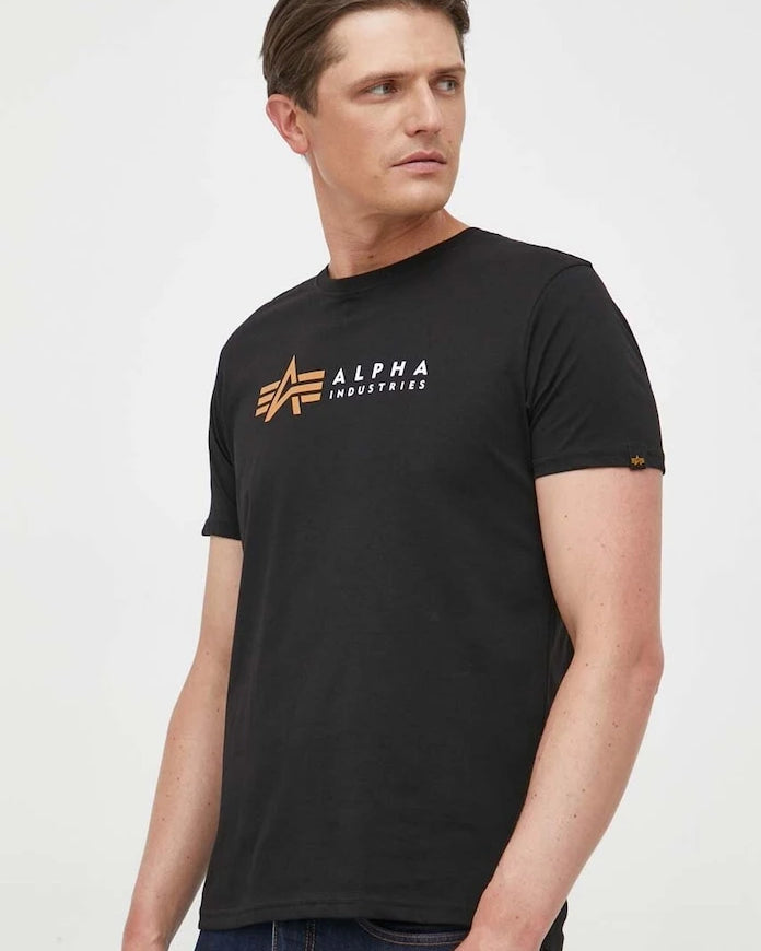 Pamuklu Tişört Alpha Industries Label T 118502 03