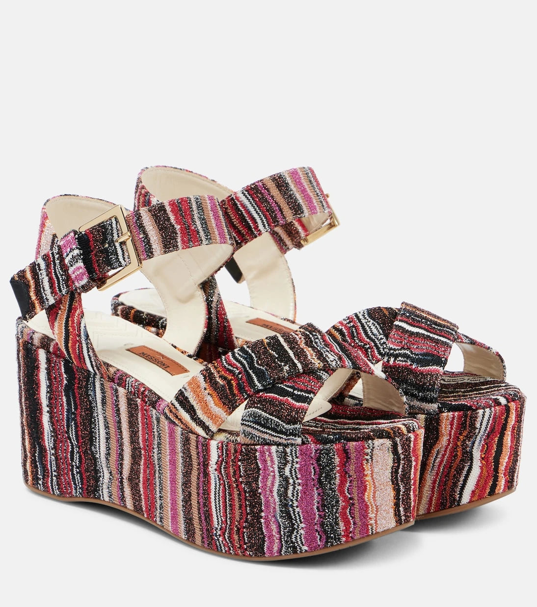 Missoni - Julia raschel platform sandals