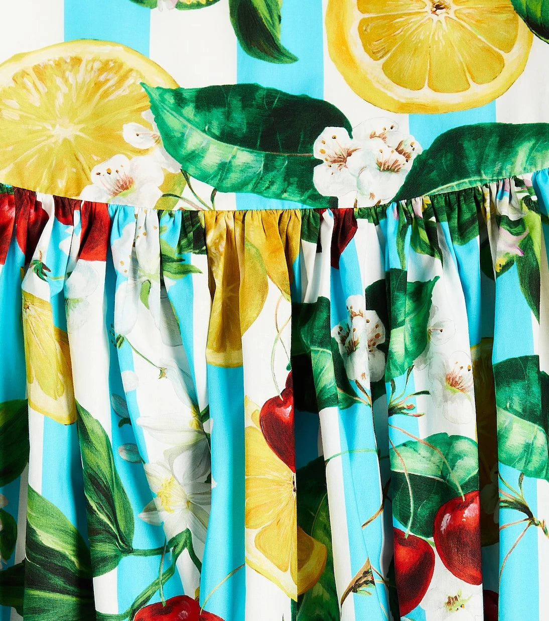 Dolce&Gabbana Kids - Printed cotton dress