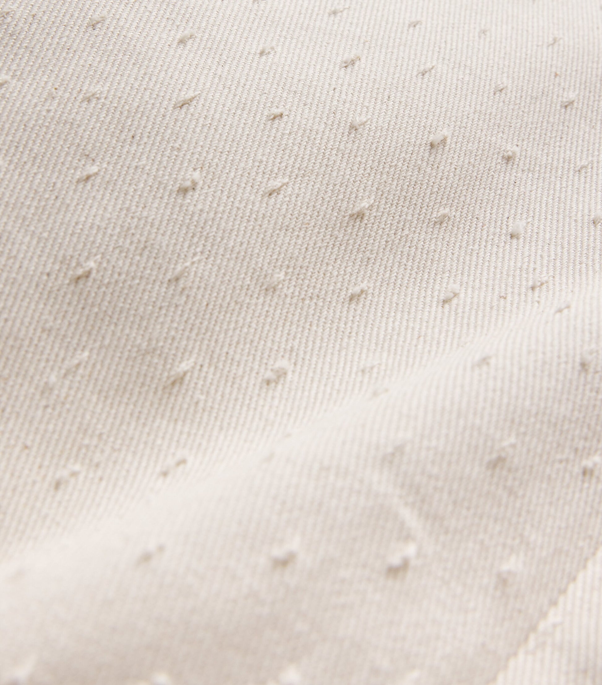 Palmer//Harding Ivory Denim Resilient A-Line Maxi Skirt