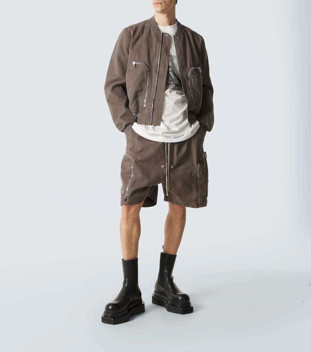 Rick Owens - Cotton bomber jacket