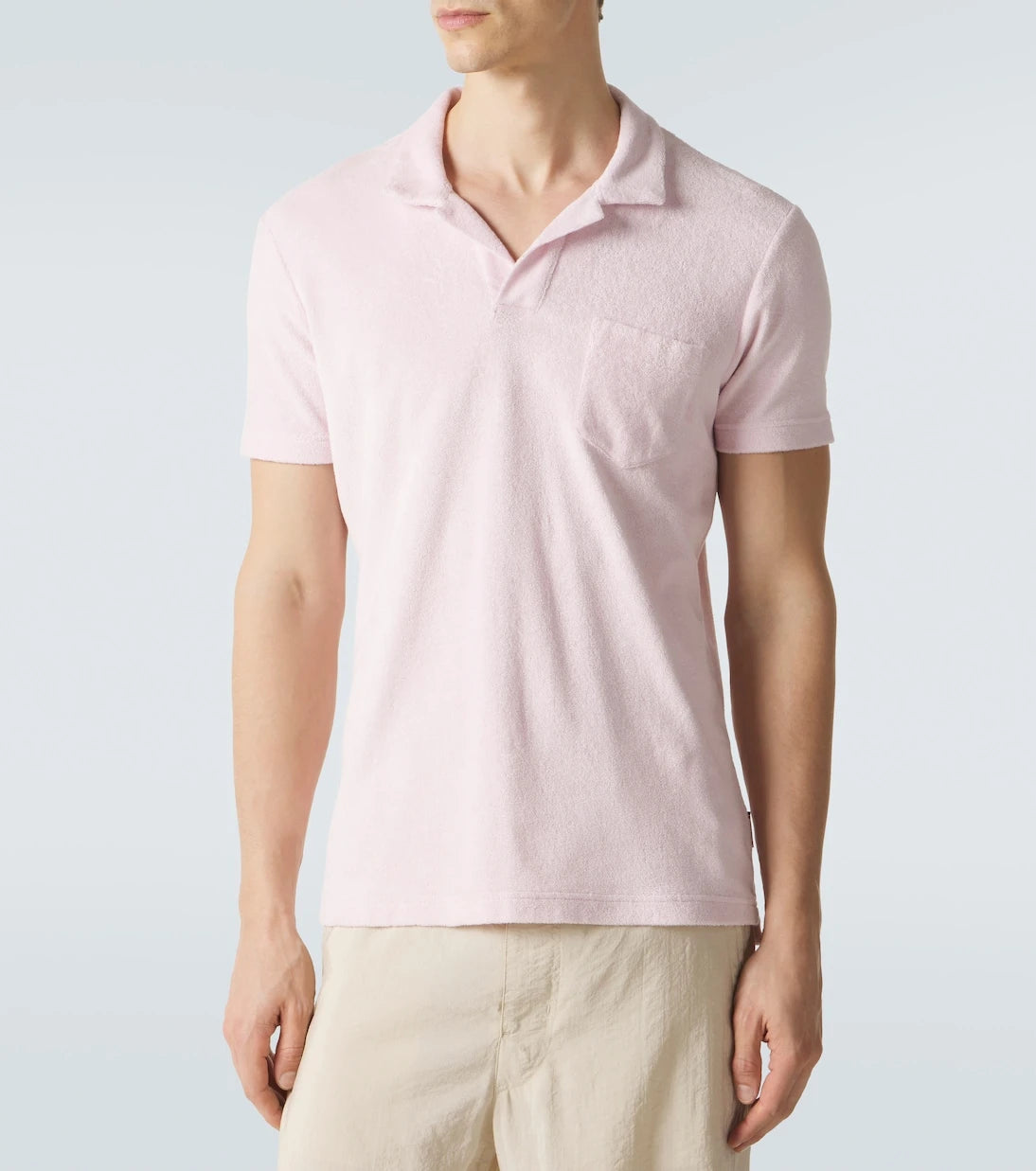 Orlebar Brown - Cotton terry polo shirt