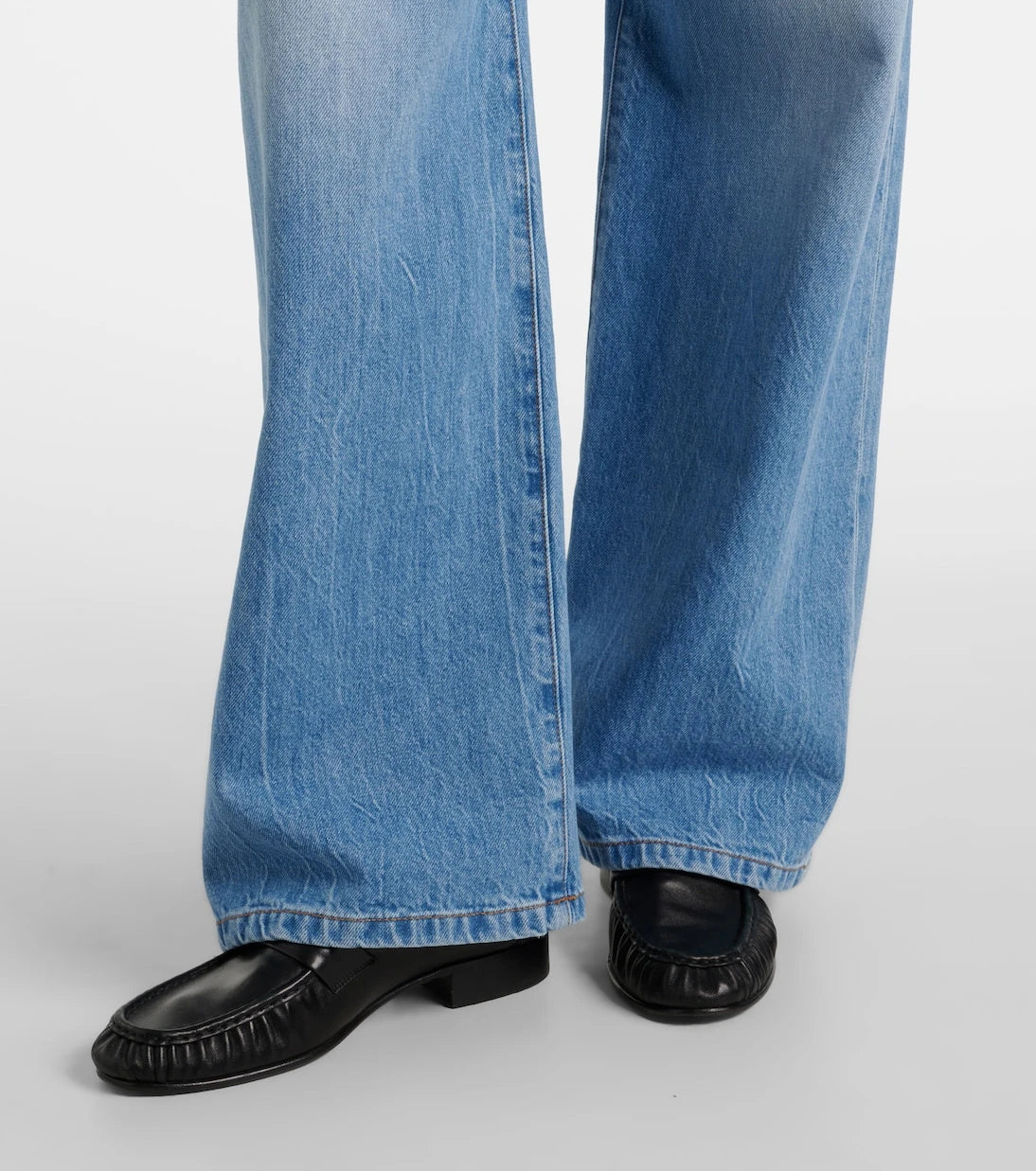 The Row - Eglitta mid-rise wide-leg jeans
