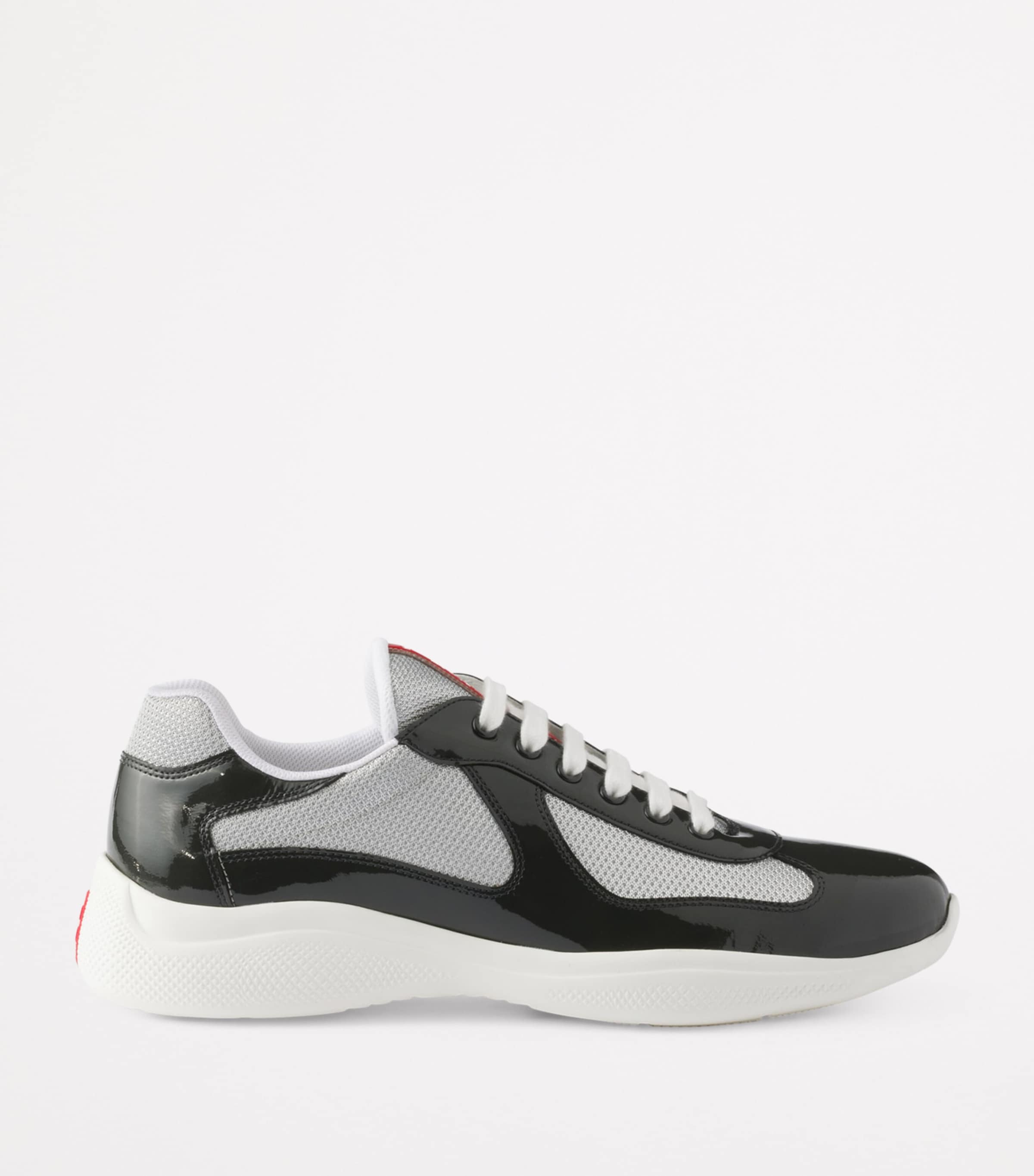 Patent Leather-Blend America's Cup Sneakers