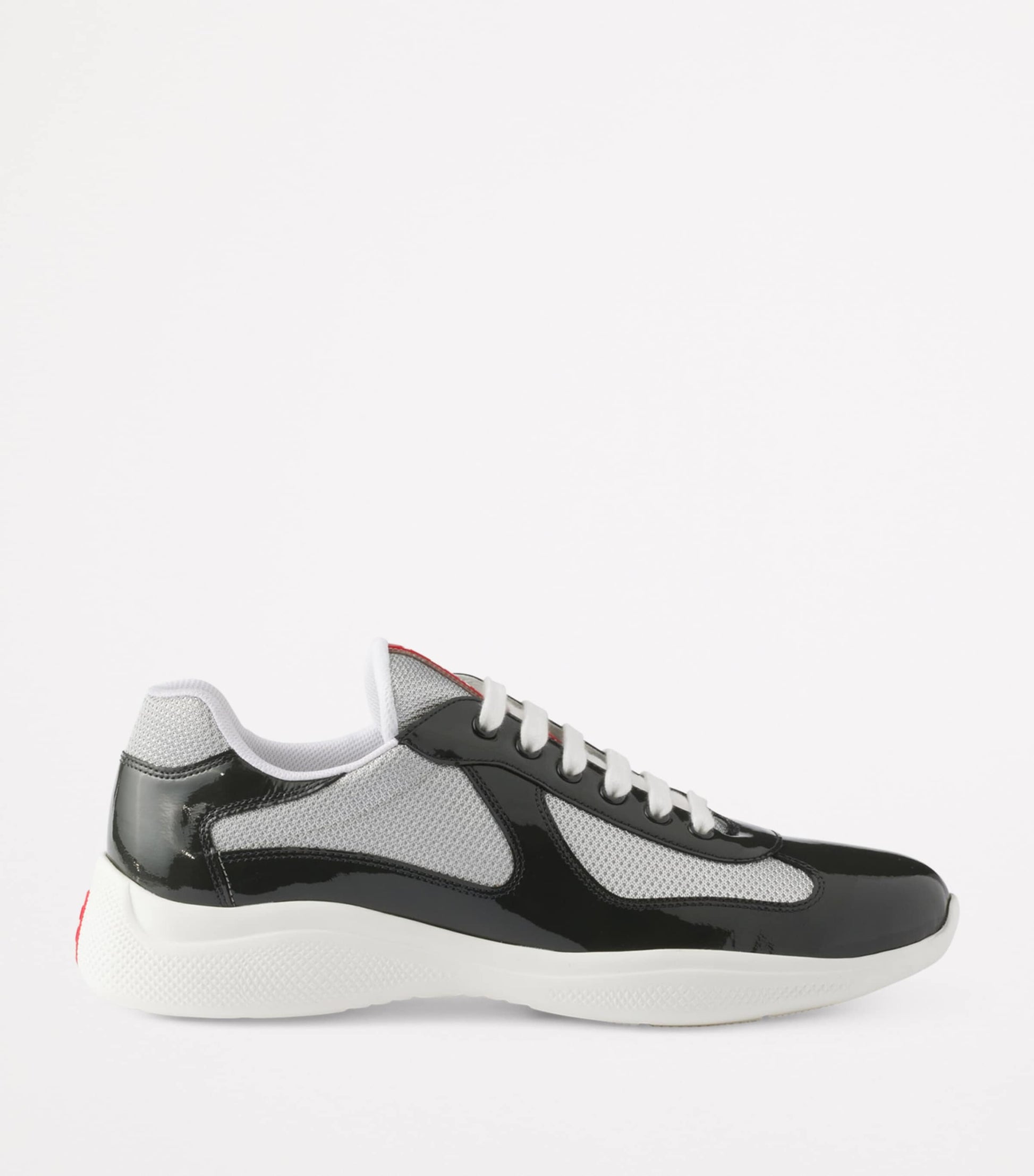 Patent Leather-Blend America's Cup Sneakers