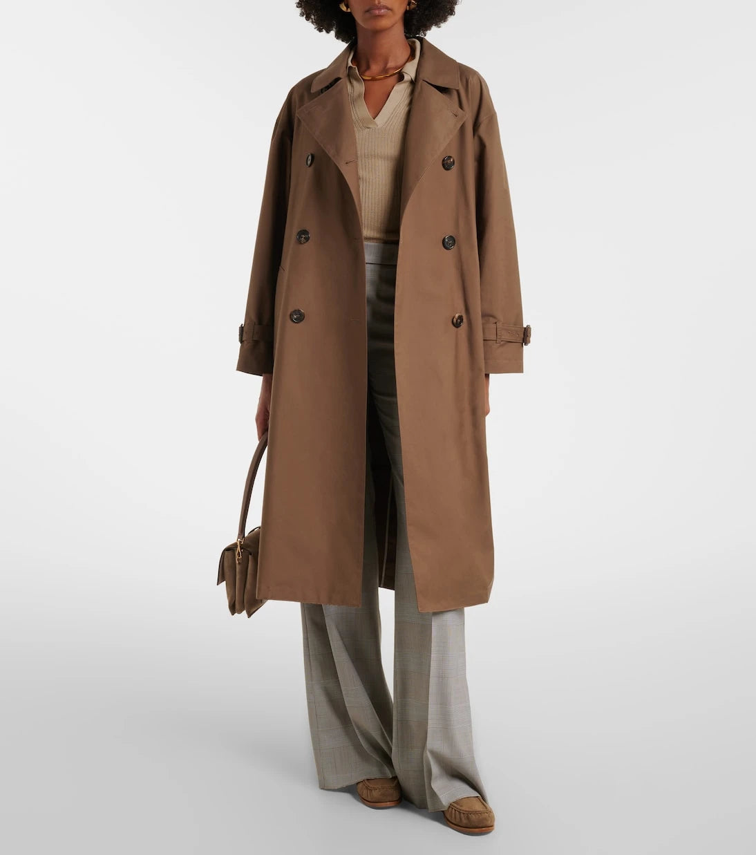 Max Mara - Cotton-blend trench coat