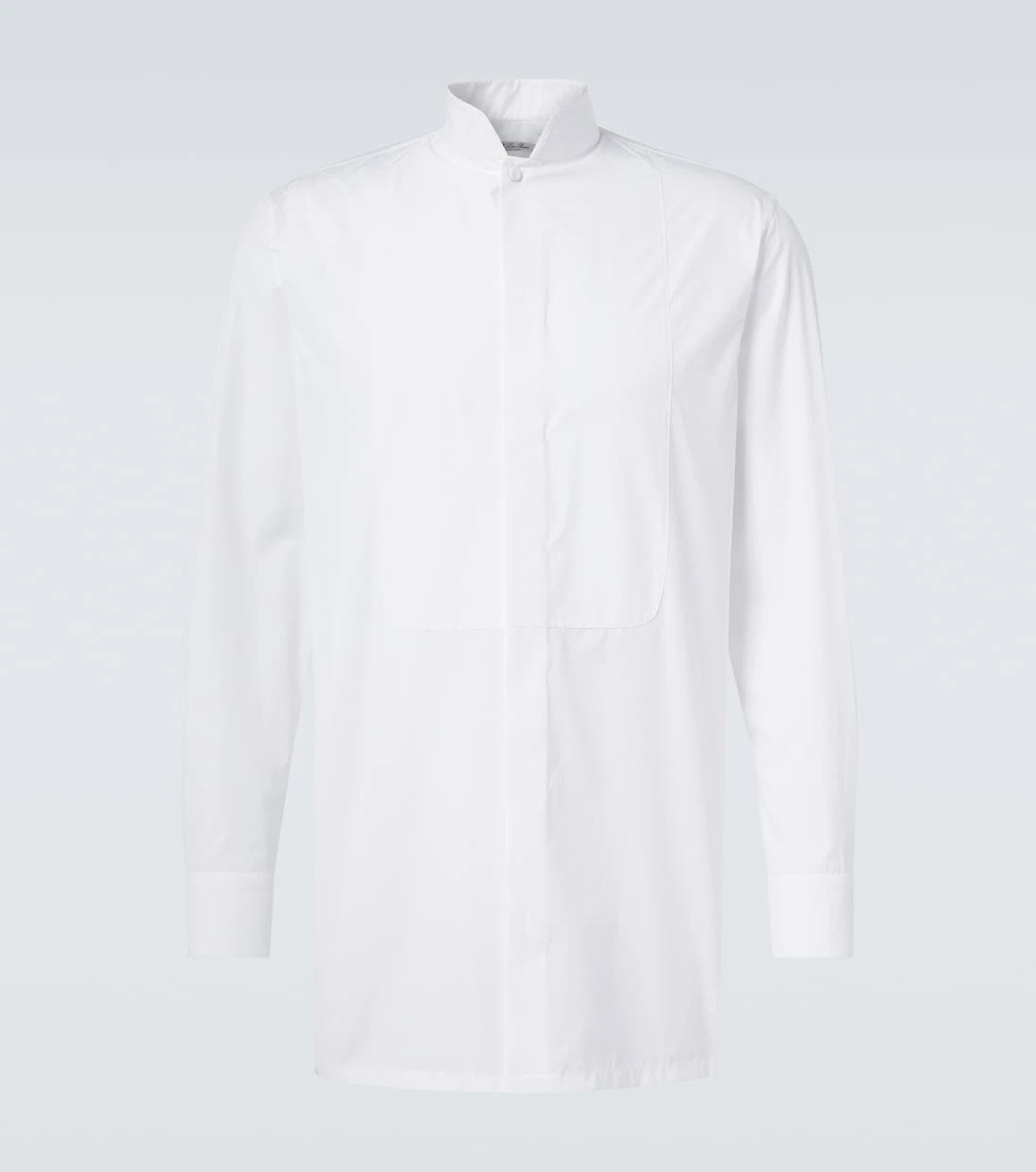 Loro Piana - Cotton tuxedo shirt