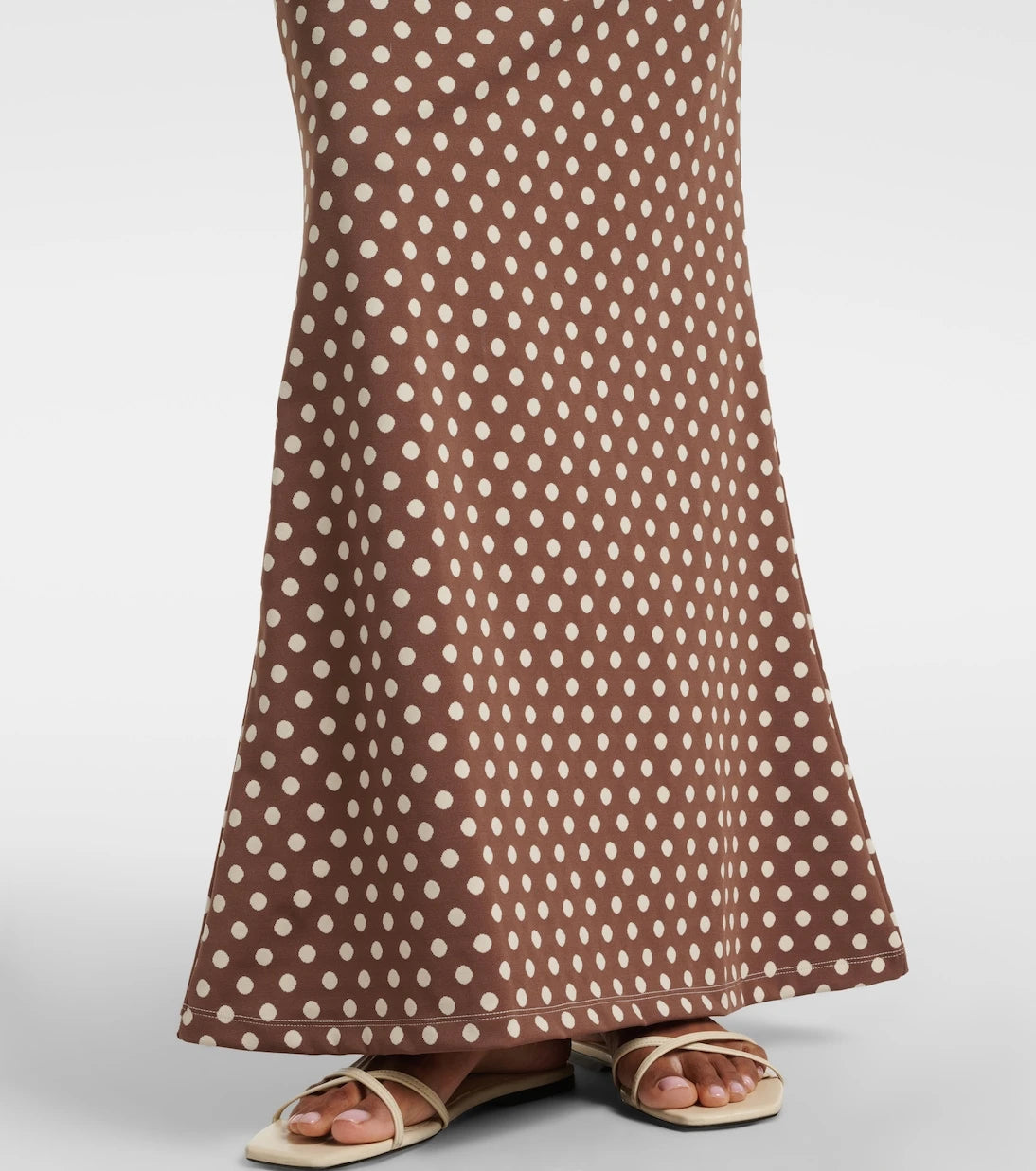 Montce - Natalia polka-dot maxi skirt