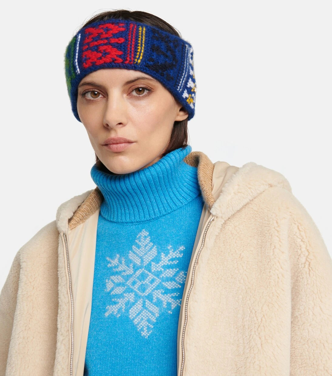 Loro Piana - Bernina jacquard cashmere headband