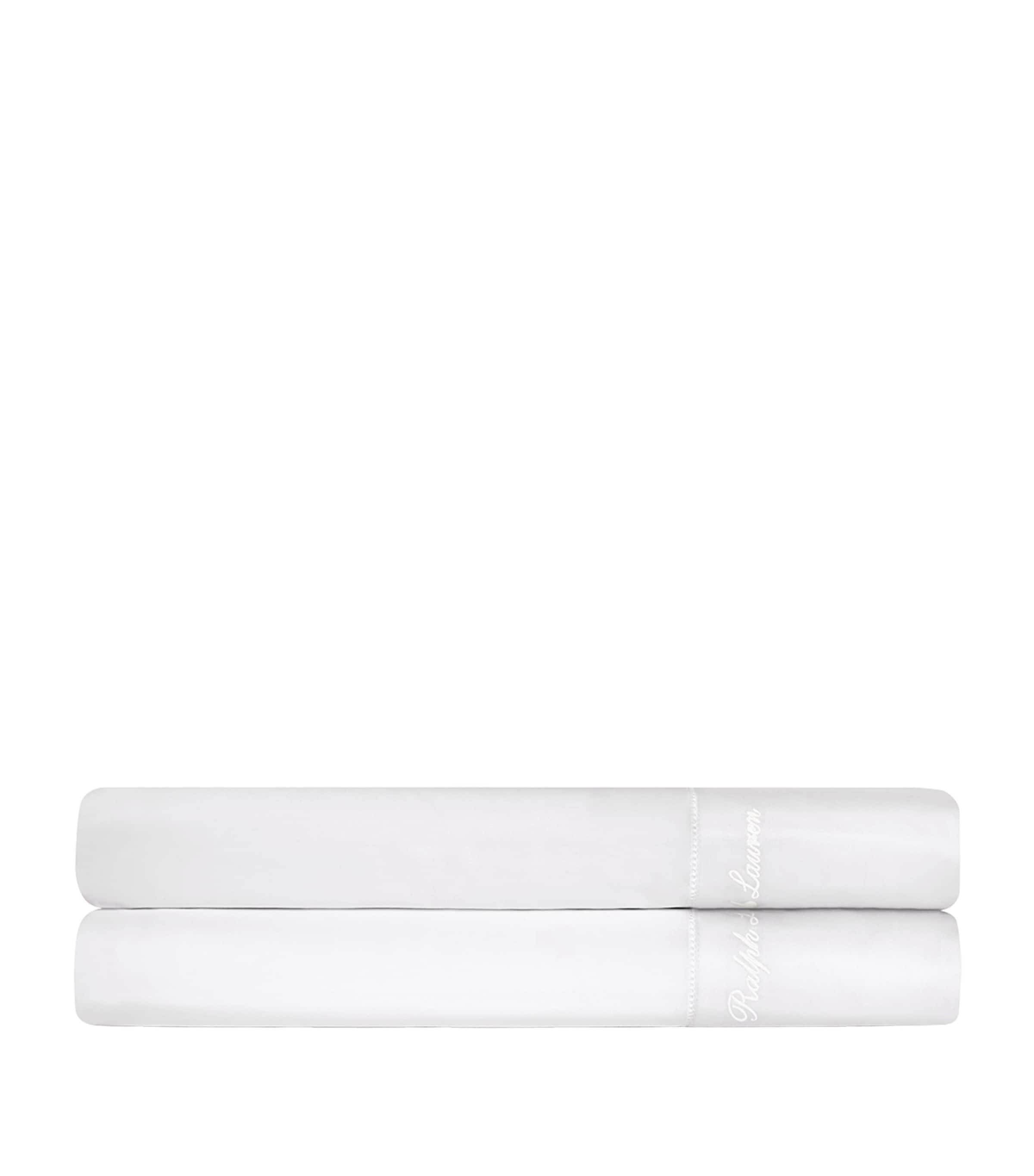 Ralph Lauren Home Langdon Super King Flat Sheet (240cm x 300cm)