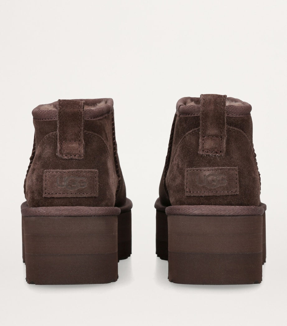 Brown Classic Ultra Mini Platform Boots 50