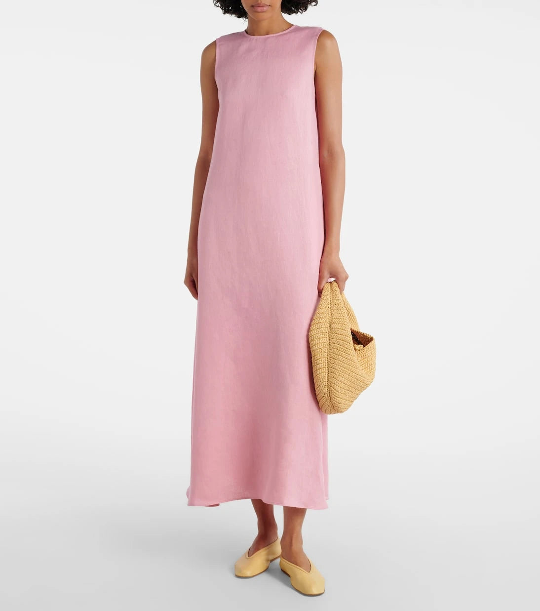 Asceno - Tallin linen midi dress