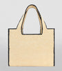 LOEWE Beige x Paula's Ibiza Large Font Tote Bag