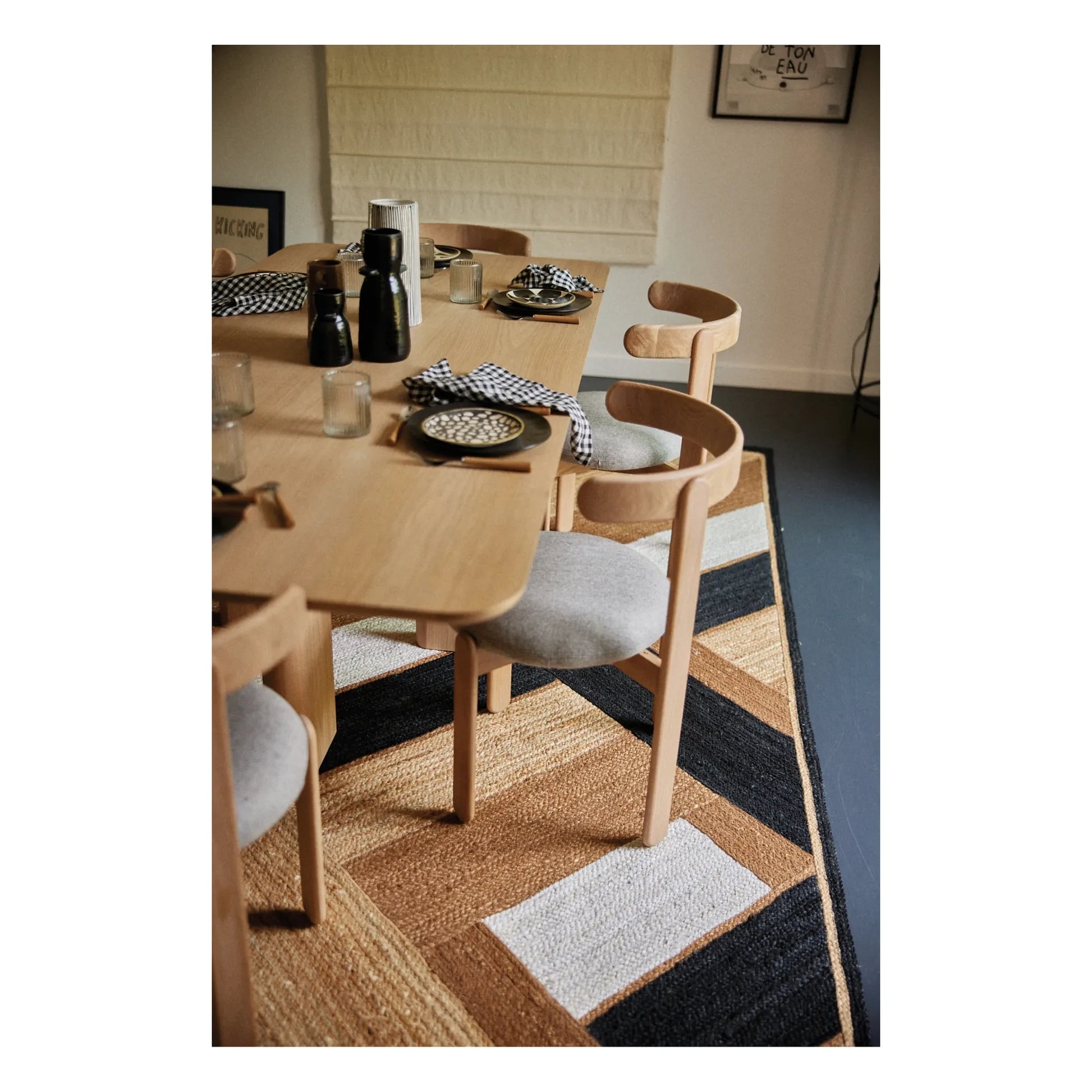 Gabrielle Paris - Joe rectangular dining table