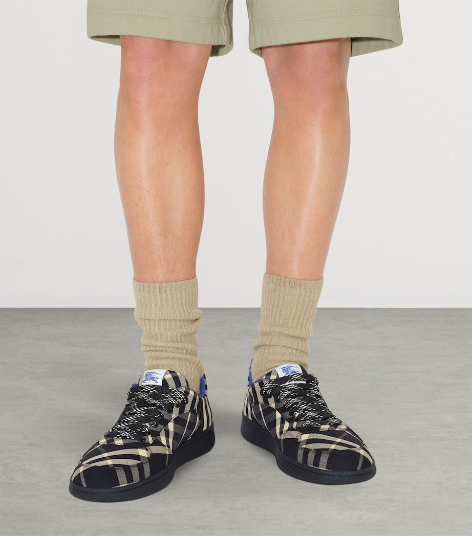 Check Terrace Sneakers