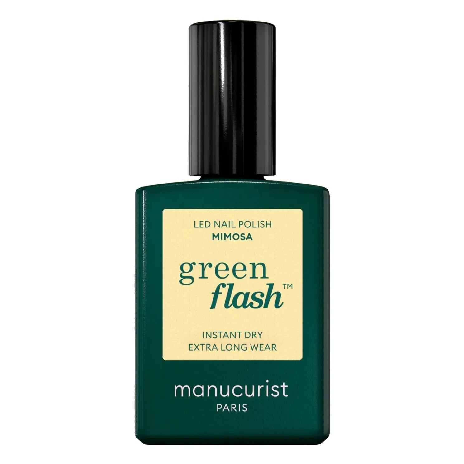 Manucurist - Mimosa Green Flash Semi-Permanent Nail Polish - 15 ml