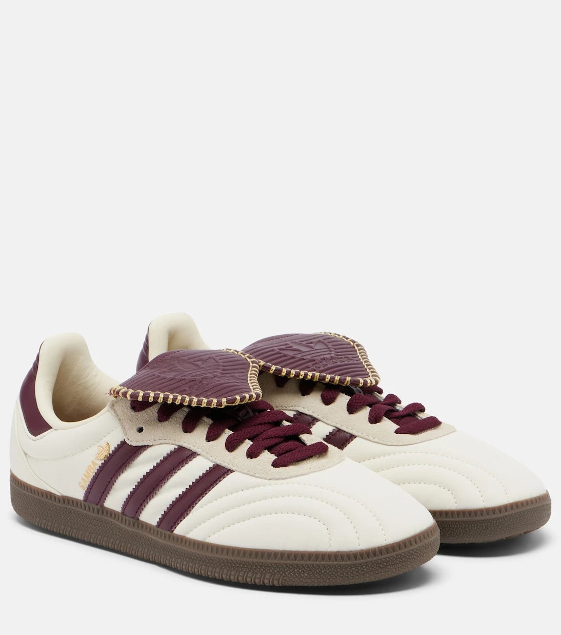 Adidas - Samba LT suede-trimmed sneakers