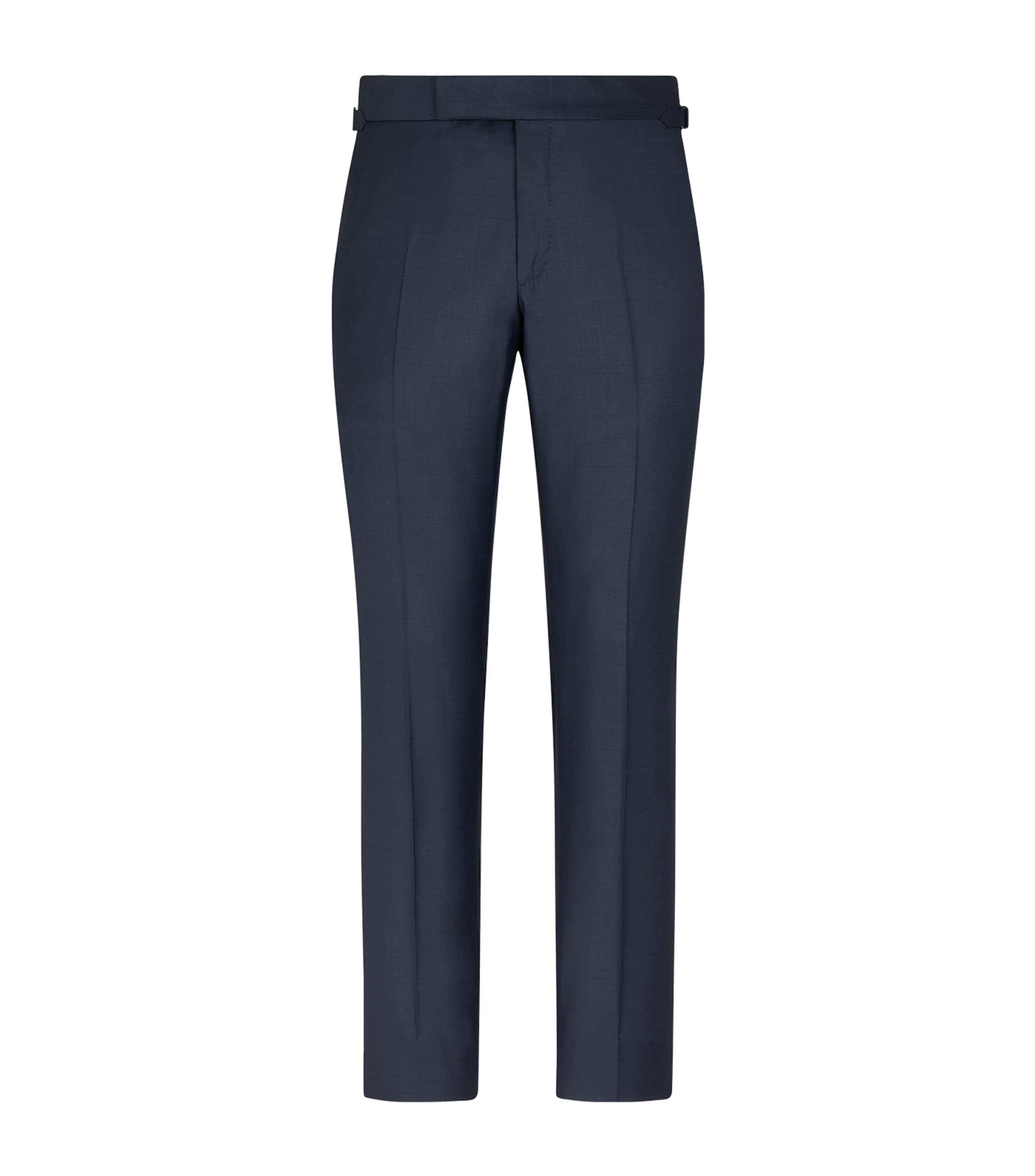 TOM FORD Wool Super 110s Sharkskin Shelton 2-Piece Suit