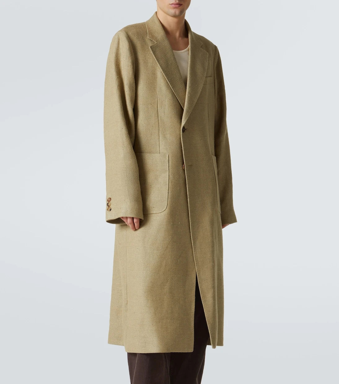 Our Legacy - Robe linen and silk overcoat