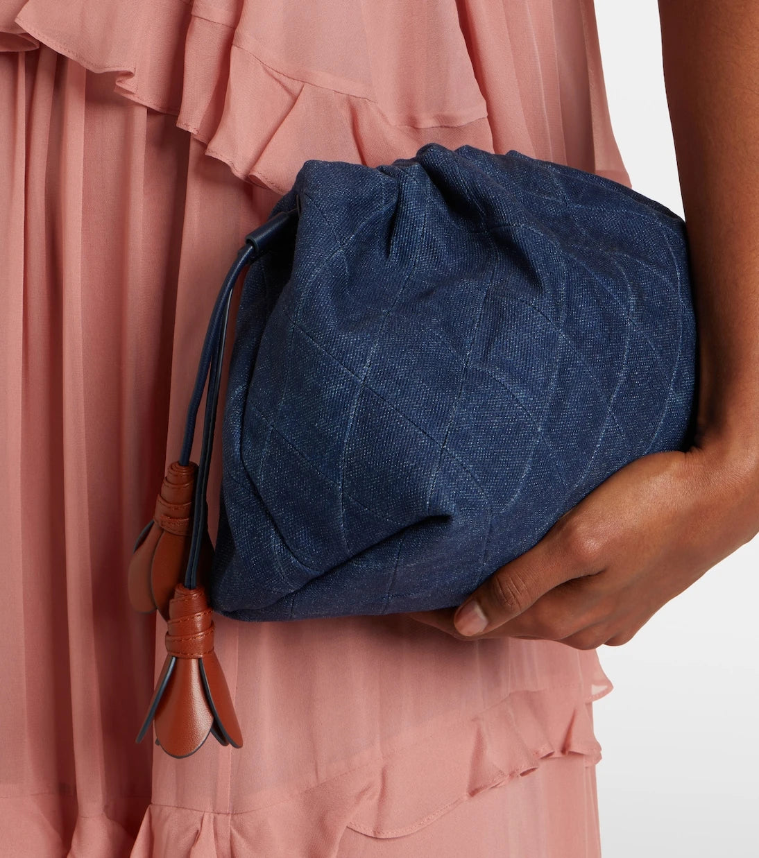 Zimmermann - Cloud 91 Small denim clutch