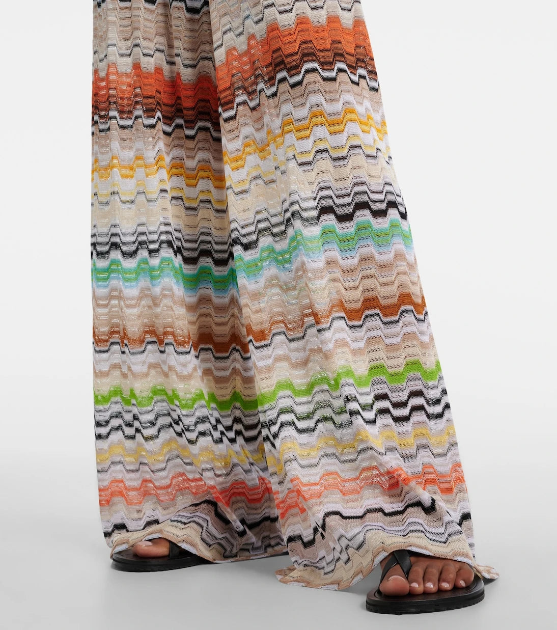 Missoni - Zig Zag high-rise wide-leg pants