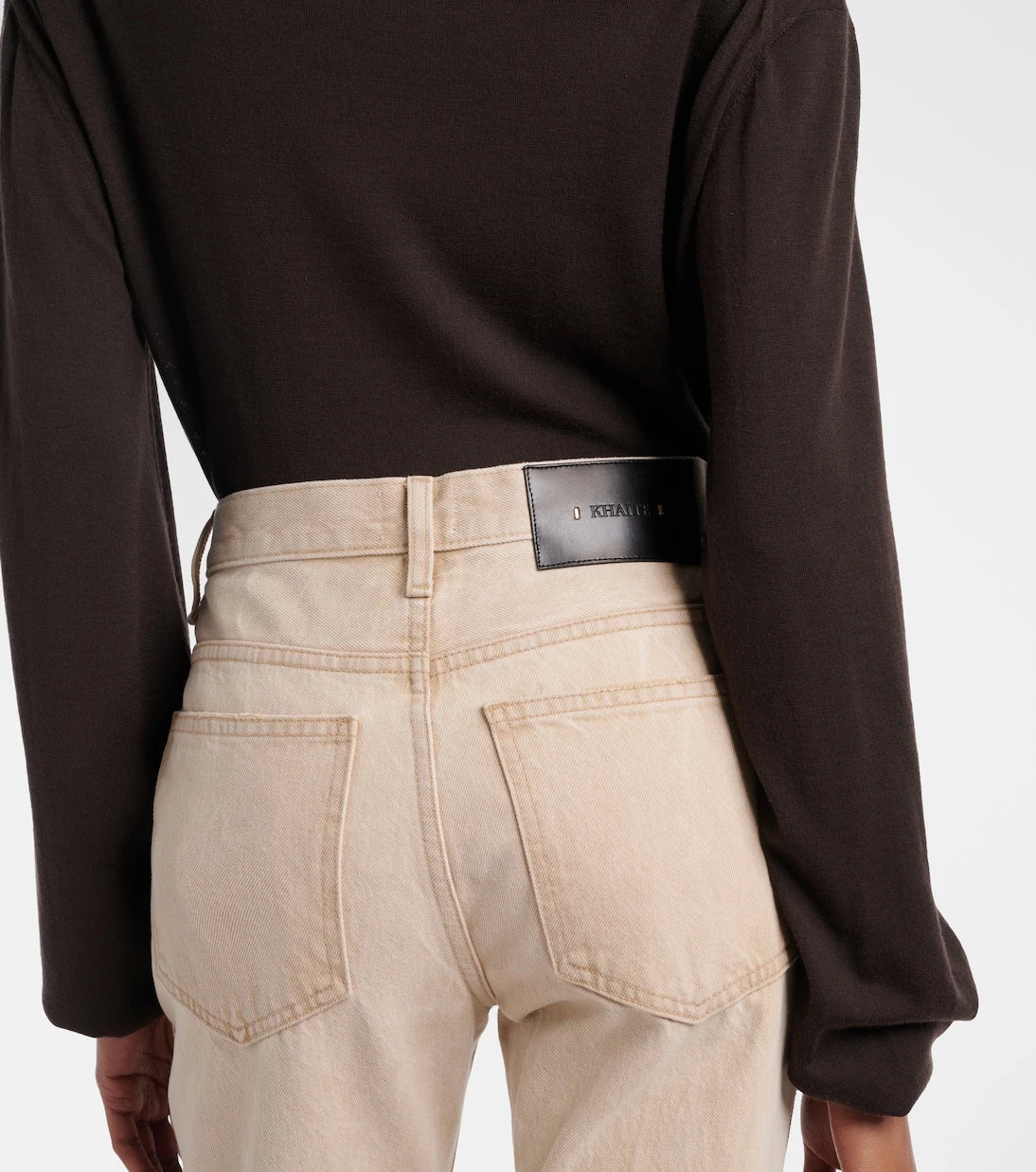Khaite - Finley cropped straight jeans