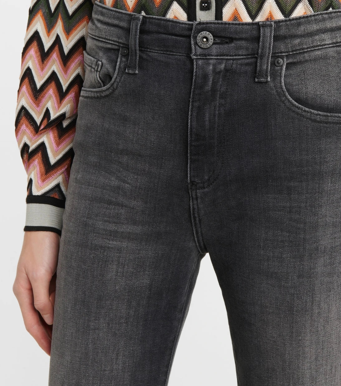 AG Jeans - Alexxis high-rise straight jeans