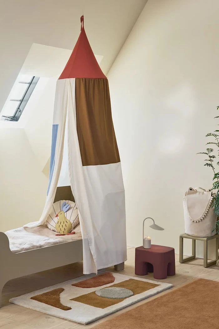 Вълнен килим ferm LIVING Bloco 120 x 80 cm