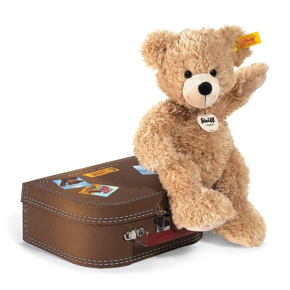 Fynn Teddy Bear in Suitcase (28cm)