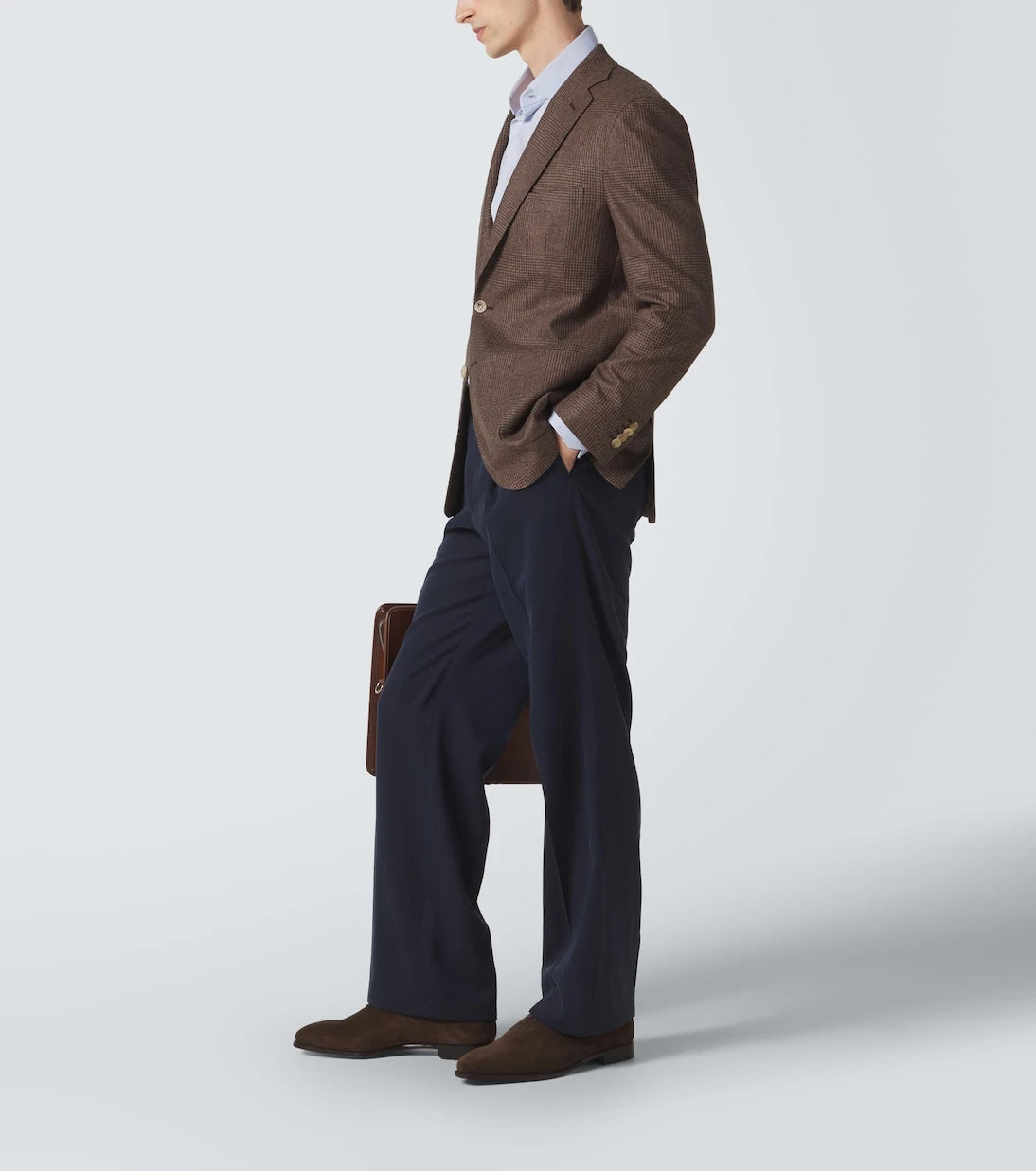George Cleverley - Merlin suede loafers