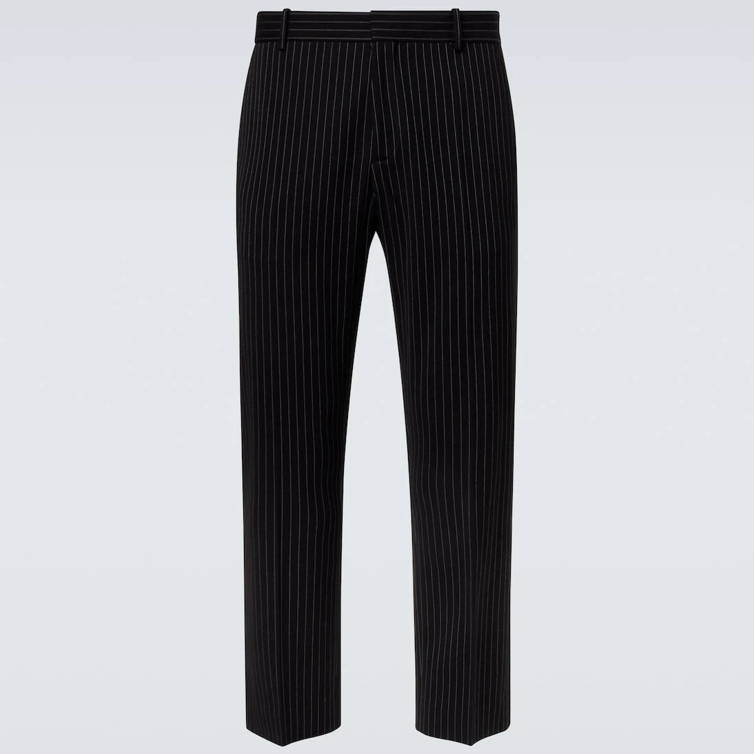 Acne Studios - بنطلون مقلّم بقصة مستقيمة