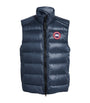 Canada Goose Blue Quilted Crofton Gilet