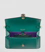 Bvlgari Green Leather Serpenti Forever East-West Shoulder Bag