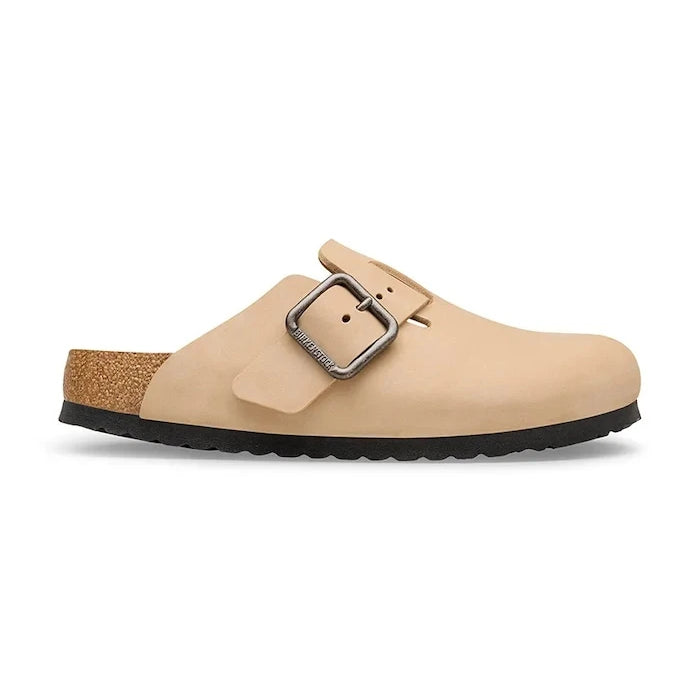 Birkenstock чехли сабо от набук Boston