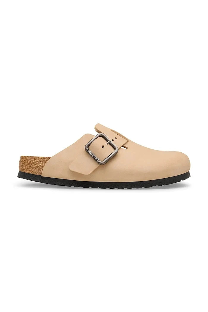 Birkenstock чехли сабо от набук Boston