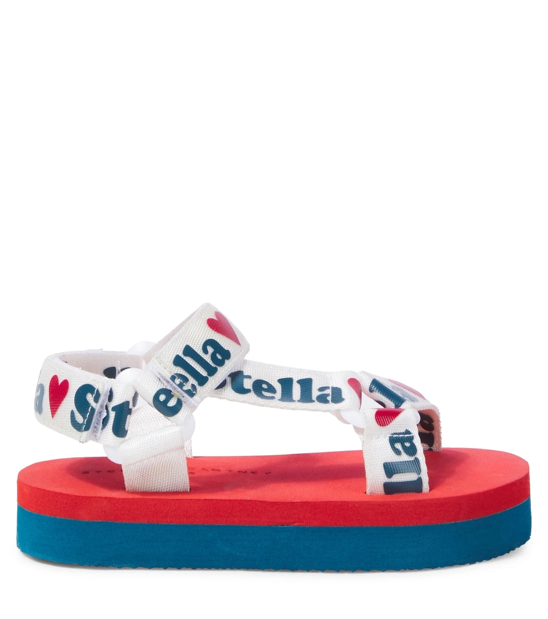 Stella McCartney Kids - صنادل بطبعة شعار العلامة