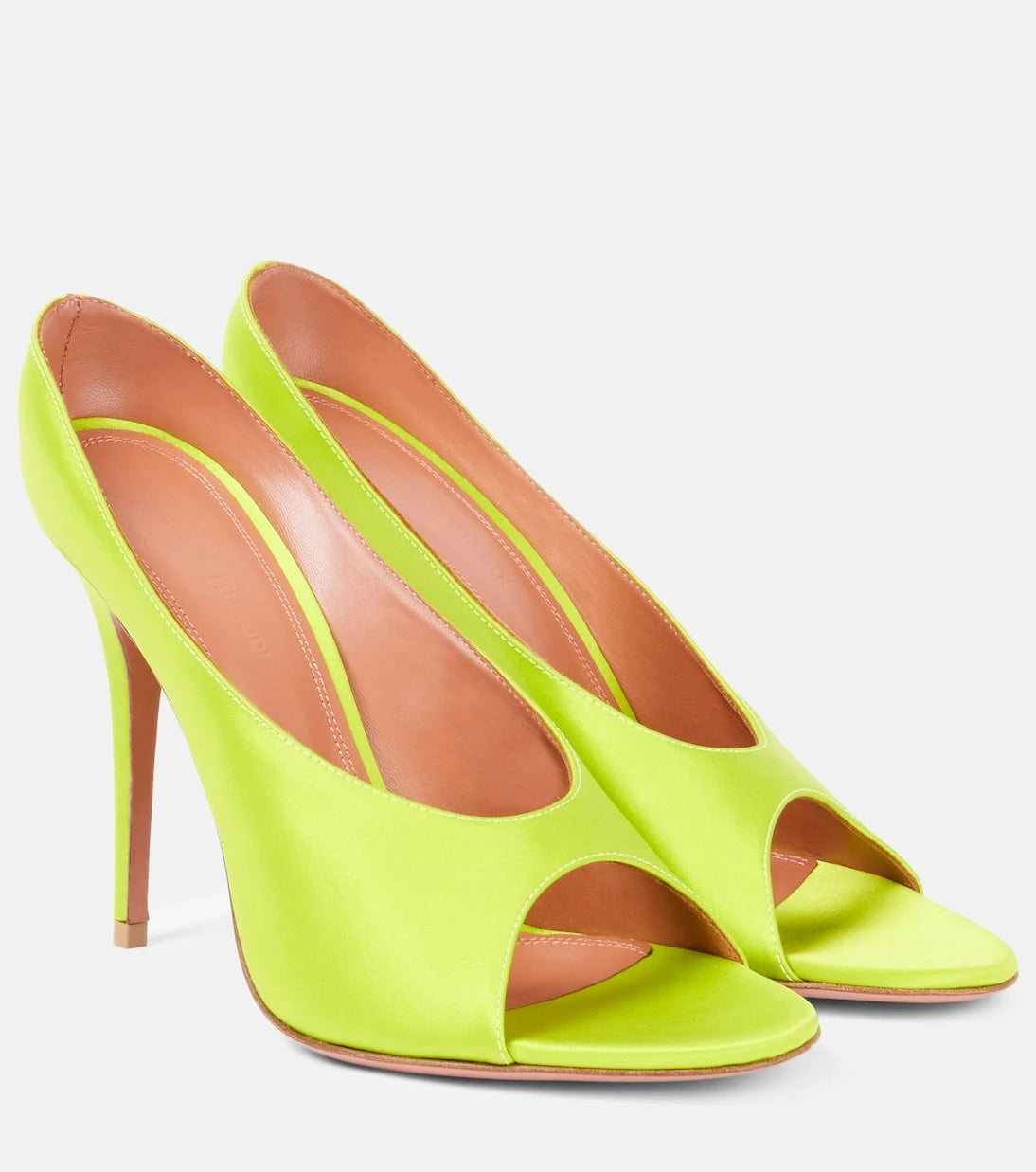Amina Muaddi - Anok 105 satin mules