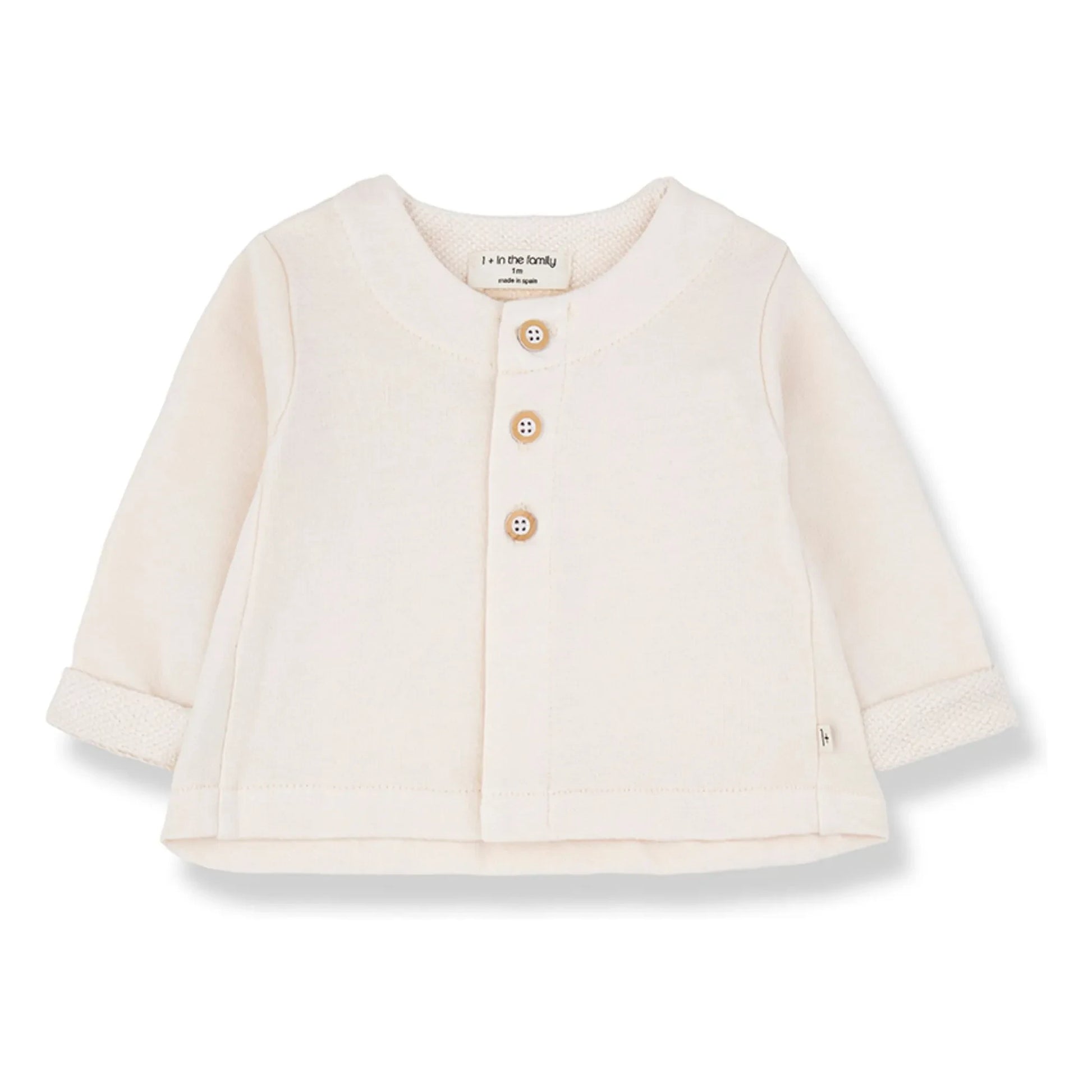 1+ in the family - Salonica Fleece Jacket | Ecru