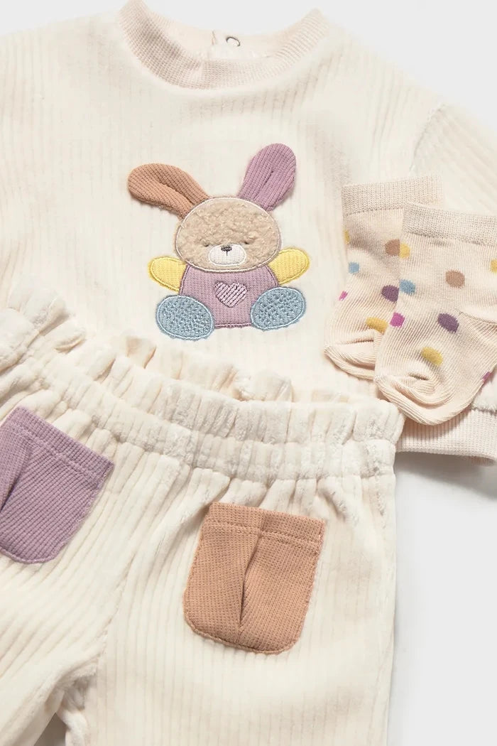 Mayoral Newborn Bebek için kot spor takım