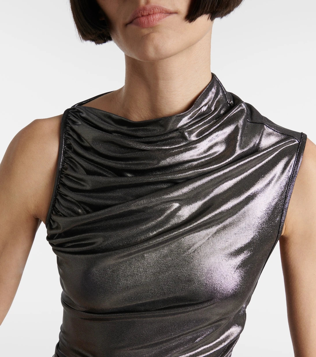 Rick Owens - Ruched jersey gown