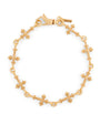 Gold-Plated Avelli Cross Bracelet