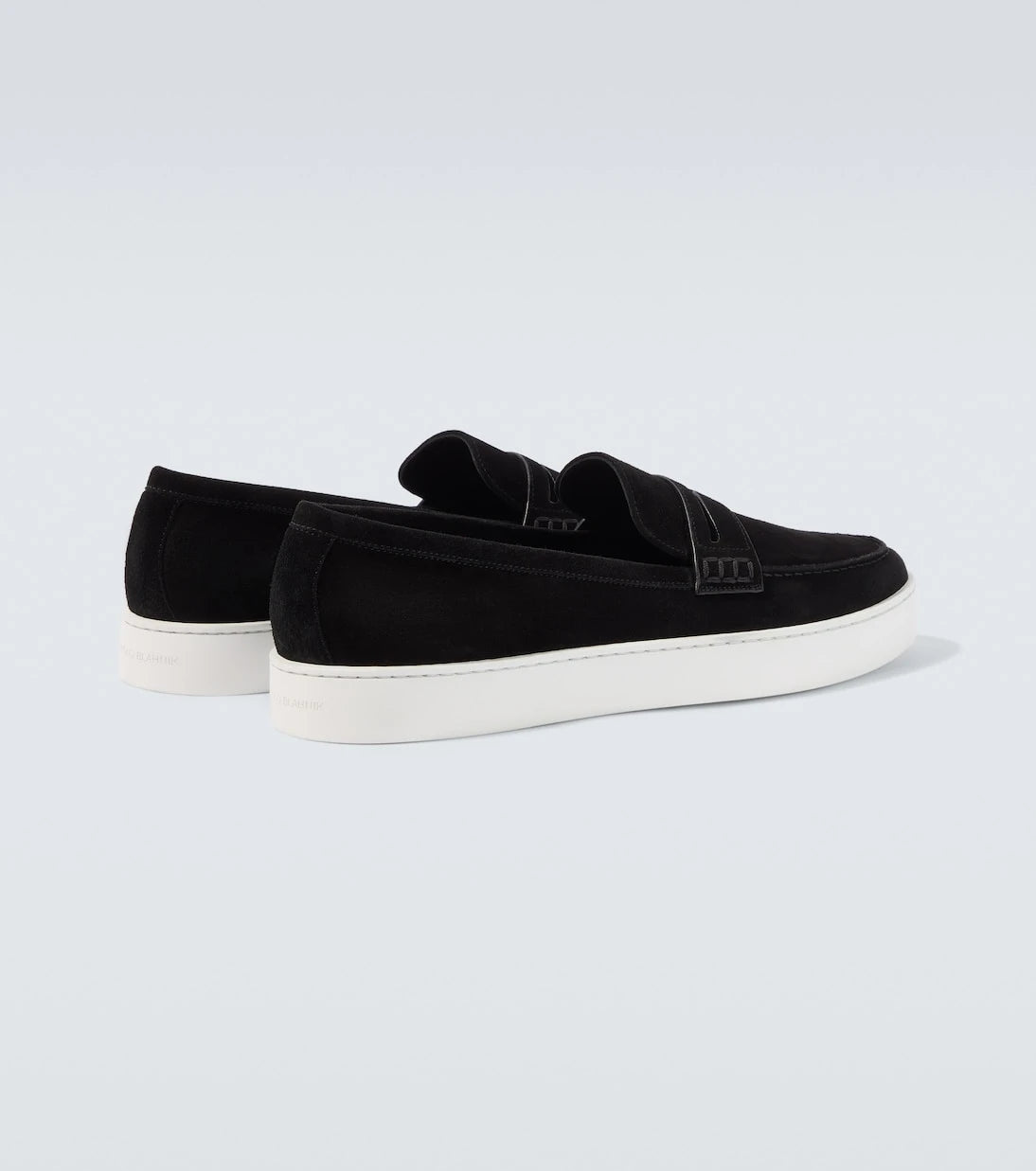 Manolo Blahnik - Ellis süet loafer'lar