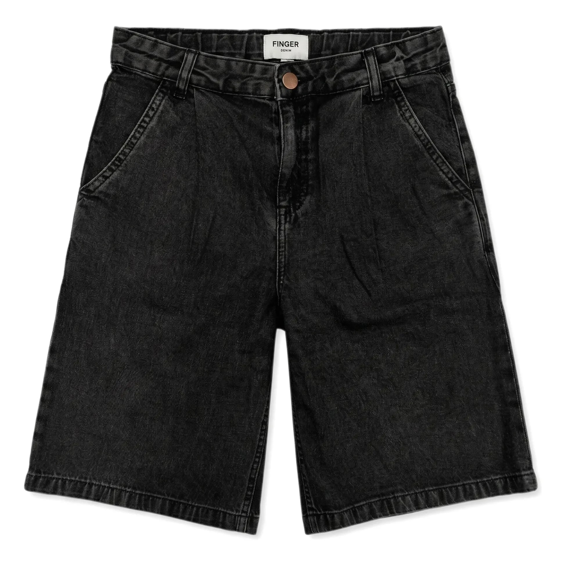 Finger in the nose - Bermuda shorts Denim Tate | Grey